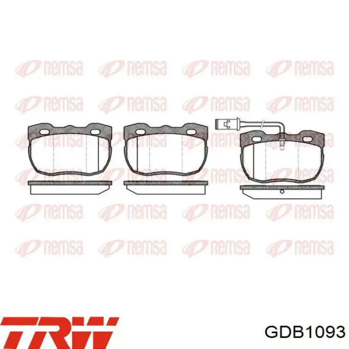 Тормозные колодки Land Rover RTC5000