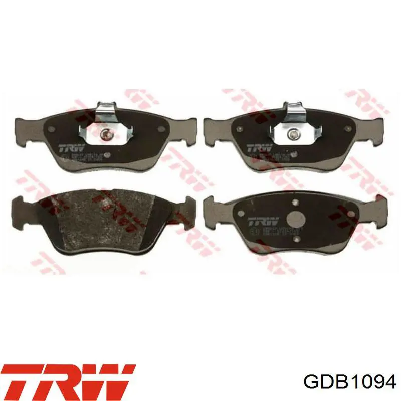 Купить GDB1094 TRW Колодки тормозные
