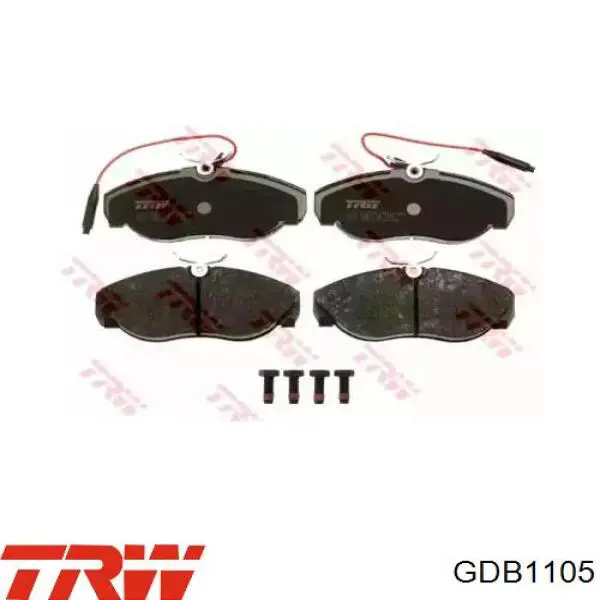Тормозные колодки TRW GDB1105