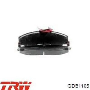 Передние тормозные колодки GDB1105 TRW