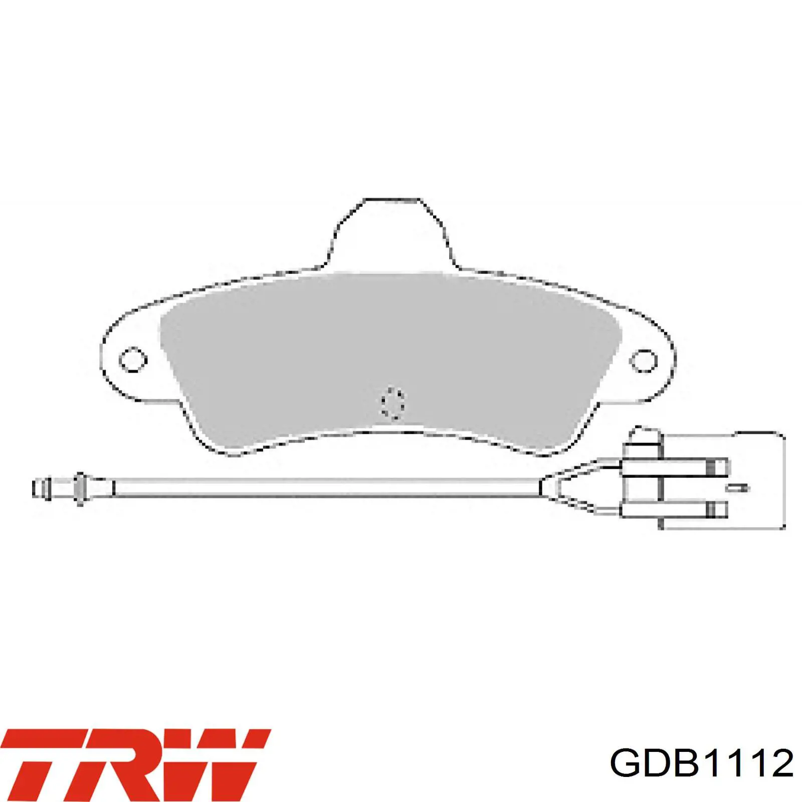 Задние дисковые колодки Denckermann B110205