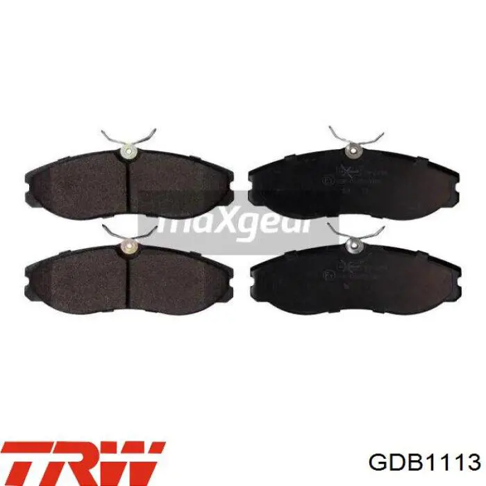 Передние тормозные колодки GDB1113 TRW