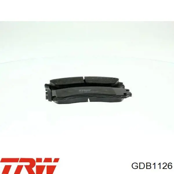 Купить GDB1126 TRW Колодки тормозные