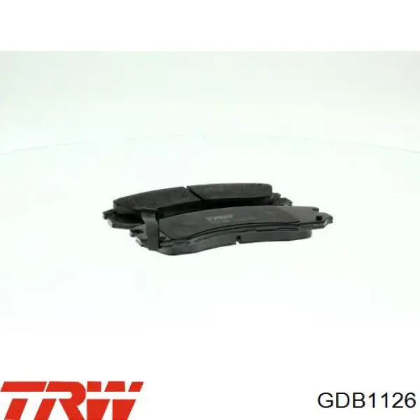 Передние тормозные колодки GDB1126 TRW
