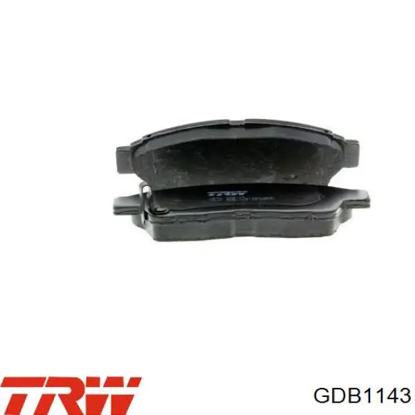Купить GDB1143 TRW Колодки тормозные