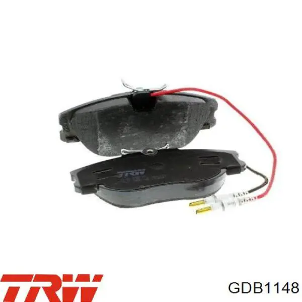 Передние тормозные колодки GDB1148 TRW