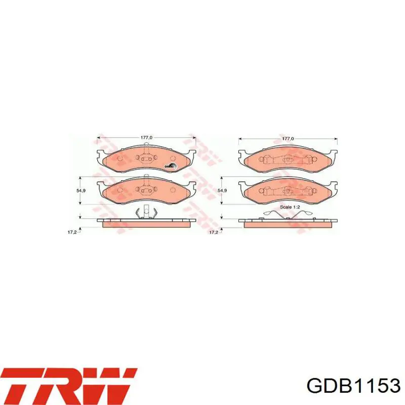 Колодки Raiso RP1153 цена, от 19.05 USD