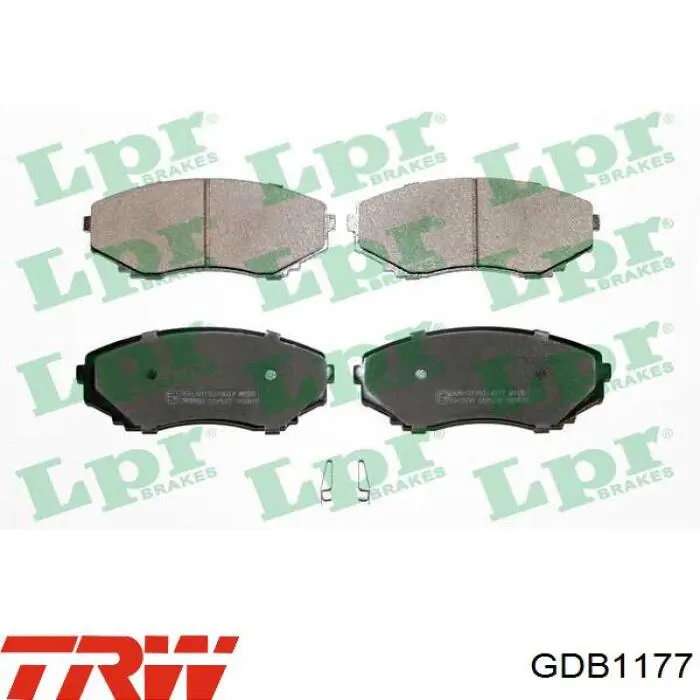 Колодки TRW GDB1177 цена, от 24.02 USD