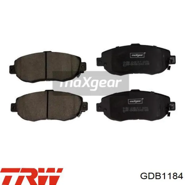 Передние тормозные колодки 116354 Febi