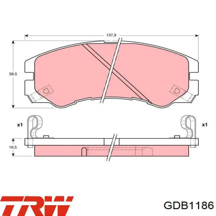 GDB1186 TRW