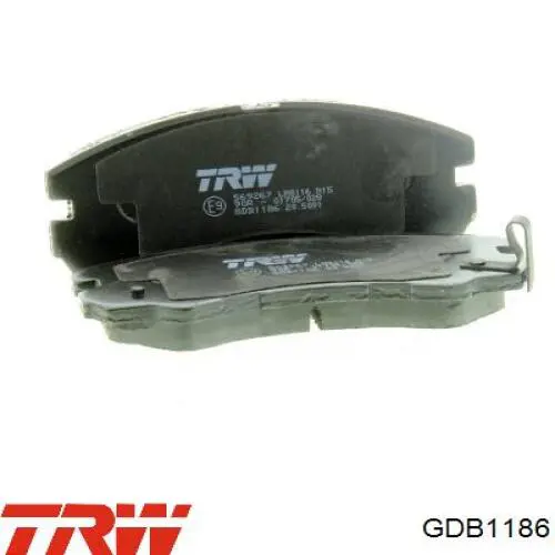 Колодки TRW GDB1186 цена, от 25.28 USD