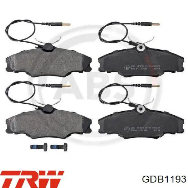 Тормозные колодки TRW GDB1193