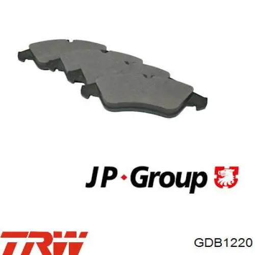 GDB1220 TRW Колодки передние