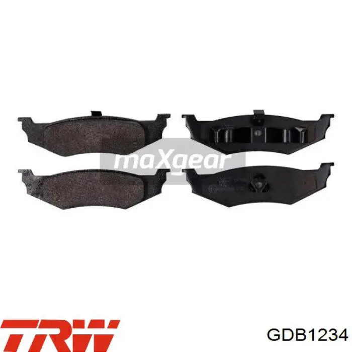 Задние тормозные колодки ZD782 Wagner