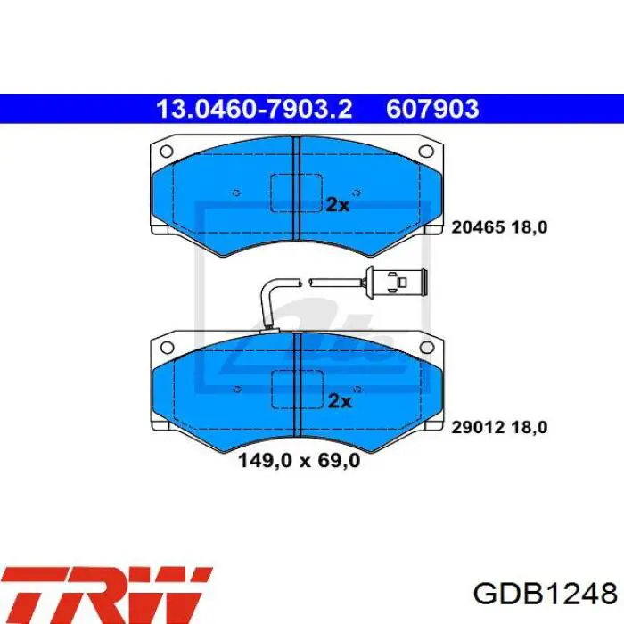 Колодки Dafmi D168E цена, от 31.30 USD