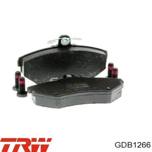 GDB1266 TRW Колодки передние
