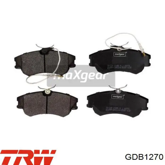 Передние тормозные колодки GDB1270 TRW