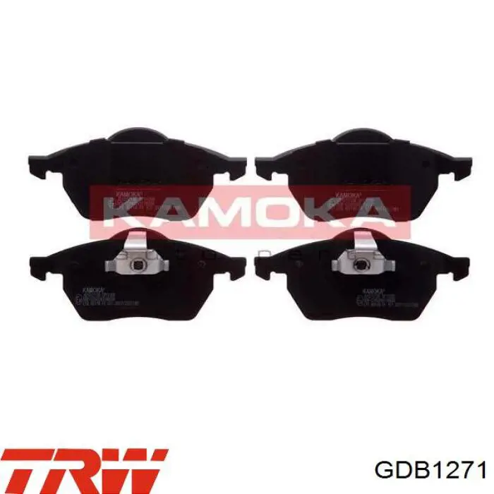 Передние тормозные колодки GDB1271 TRW