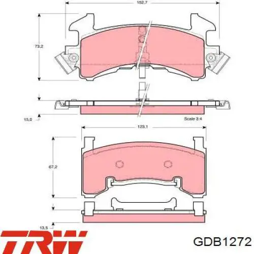 Колодки Wagner ZD154 цена, от 28.64 USD