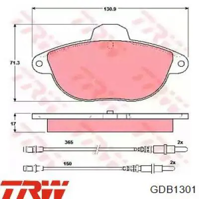 Колодки Denckermann B110124 цена, от 12.61 USD