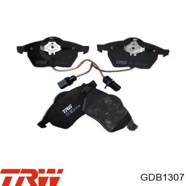 Передние тормозные колодки GDB1307 TRW