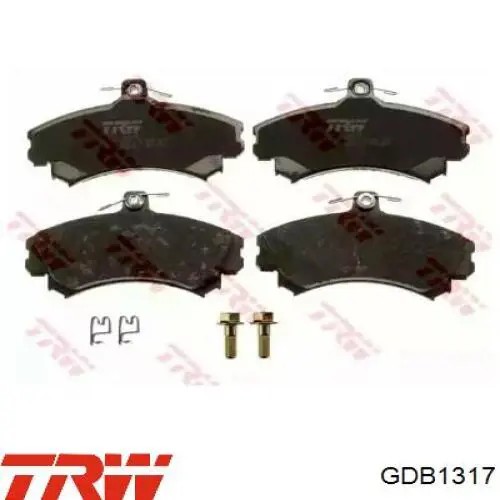 Тормозные колодки TRW GDB1317
