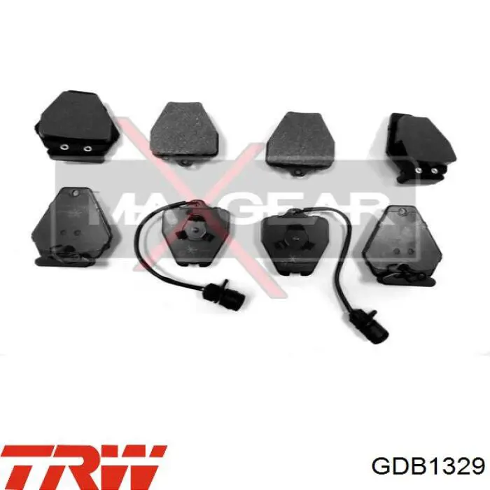 Колодки TRW GDB1329 цена, от 48.89 USD