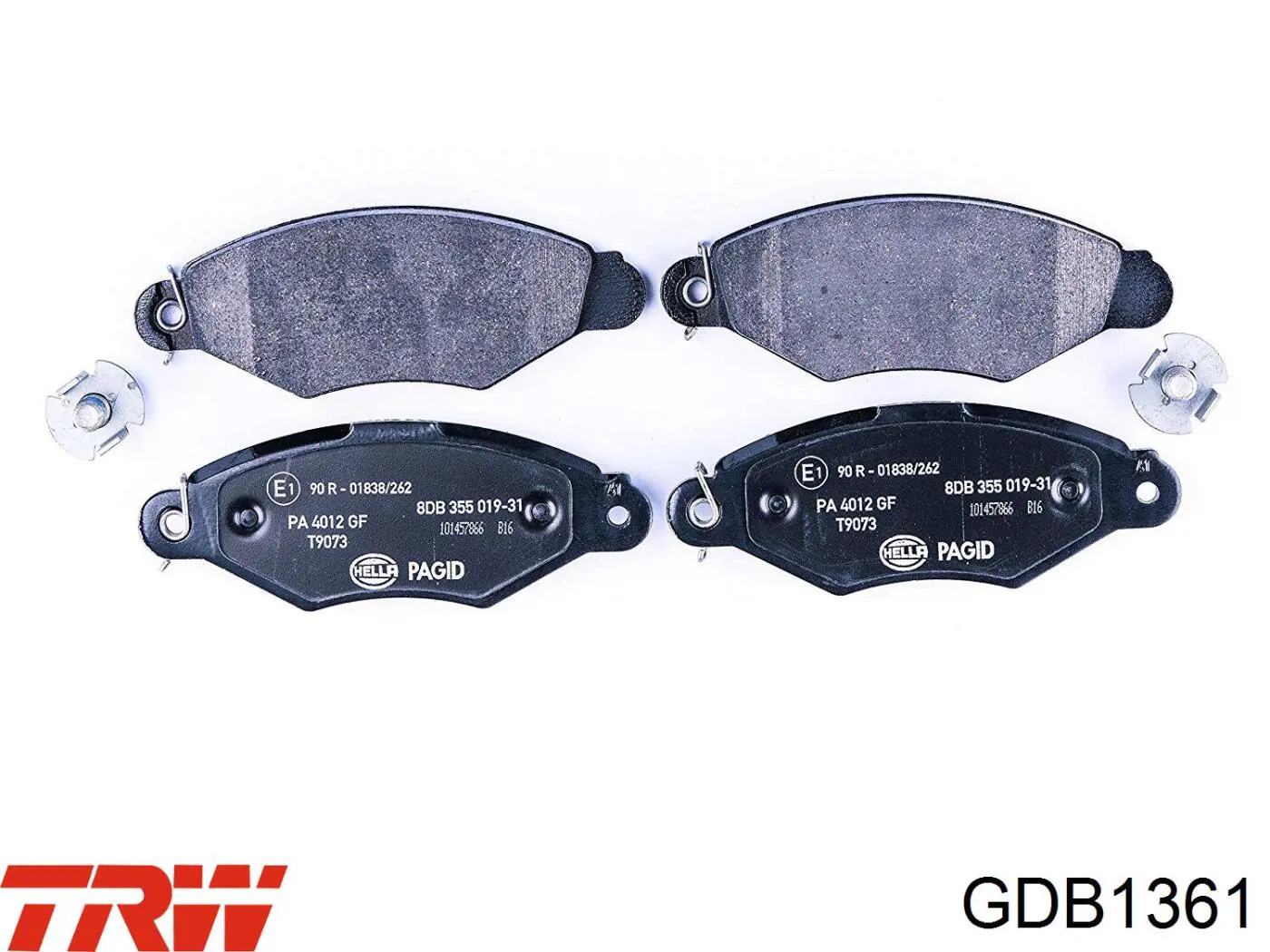 Тормозные колодки TRW GDB1361