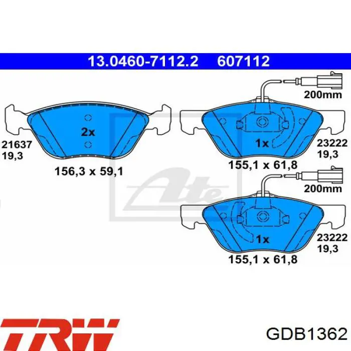 Колодки Starline BDS162 цена, от 6.16 USD