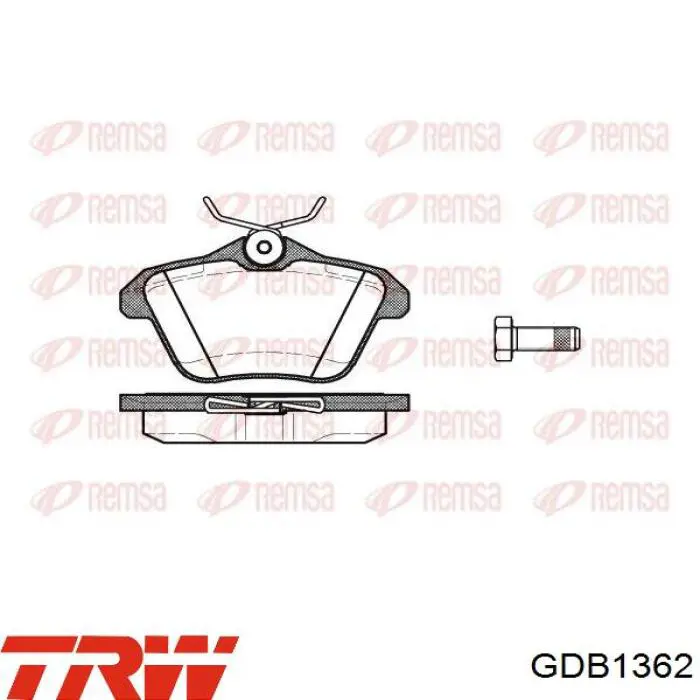 BDS162 Starline Колодки передние