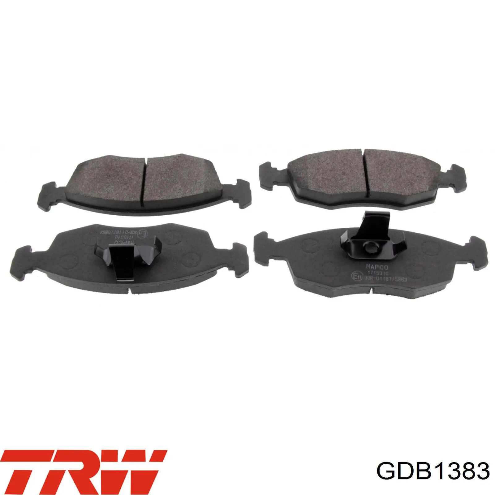 Тормозные колодки TRW GDB1383