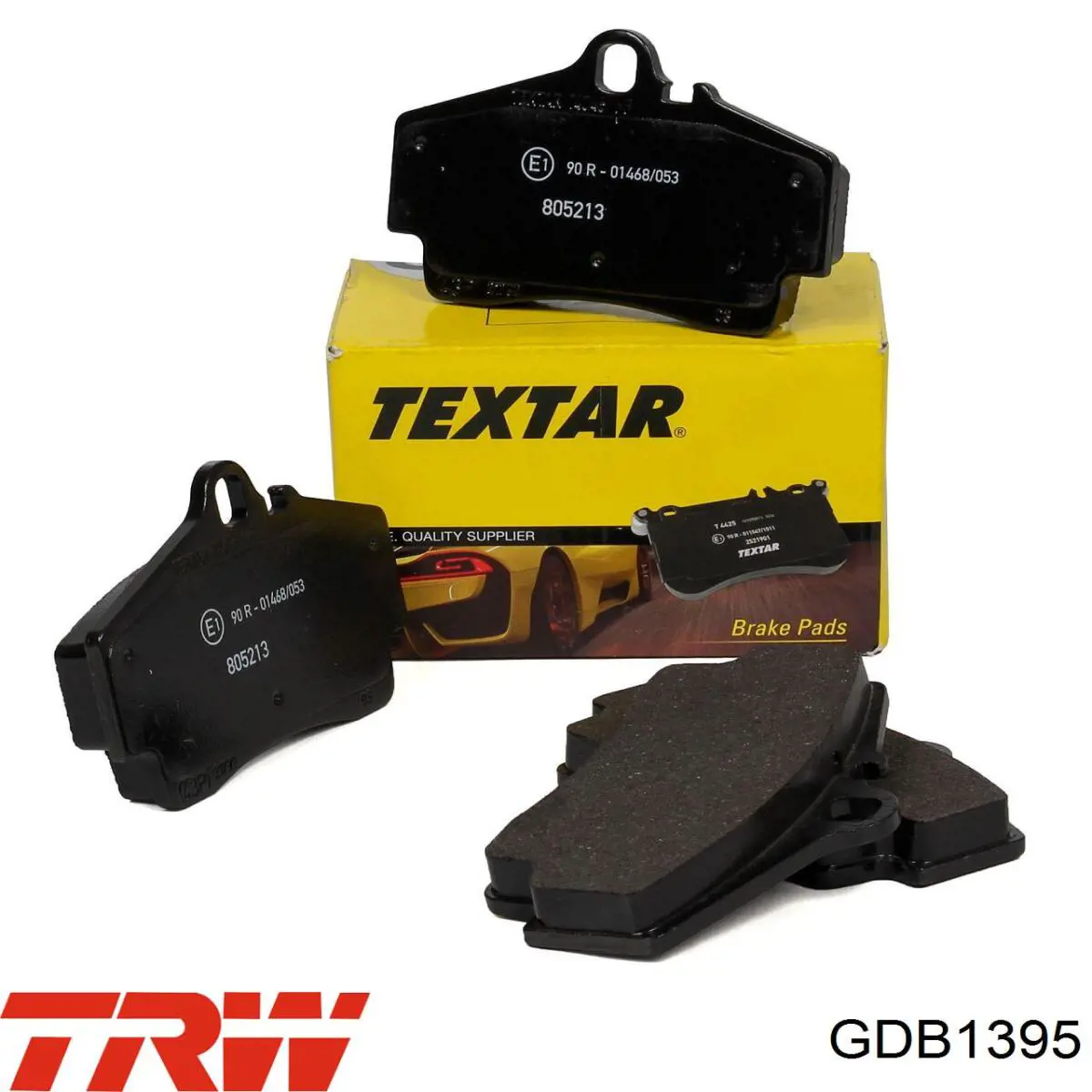 Купить GDB1395 TRW Колодки тормозные задние, дисковые