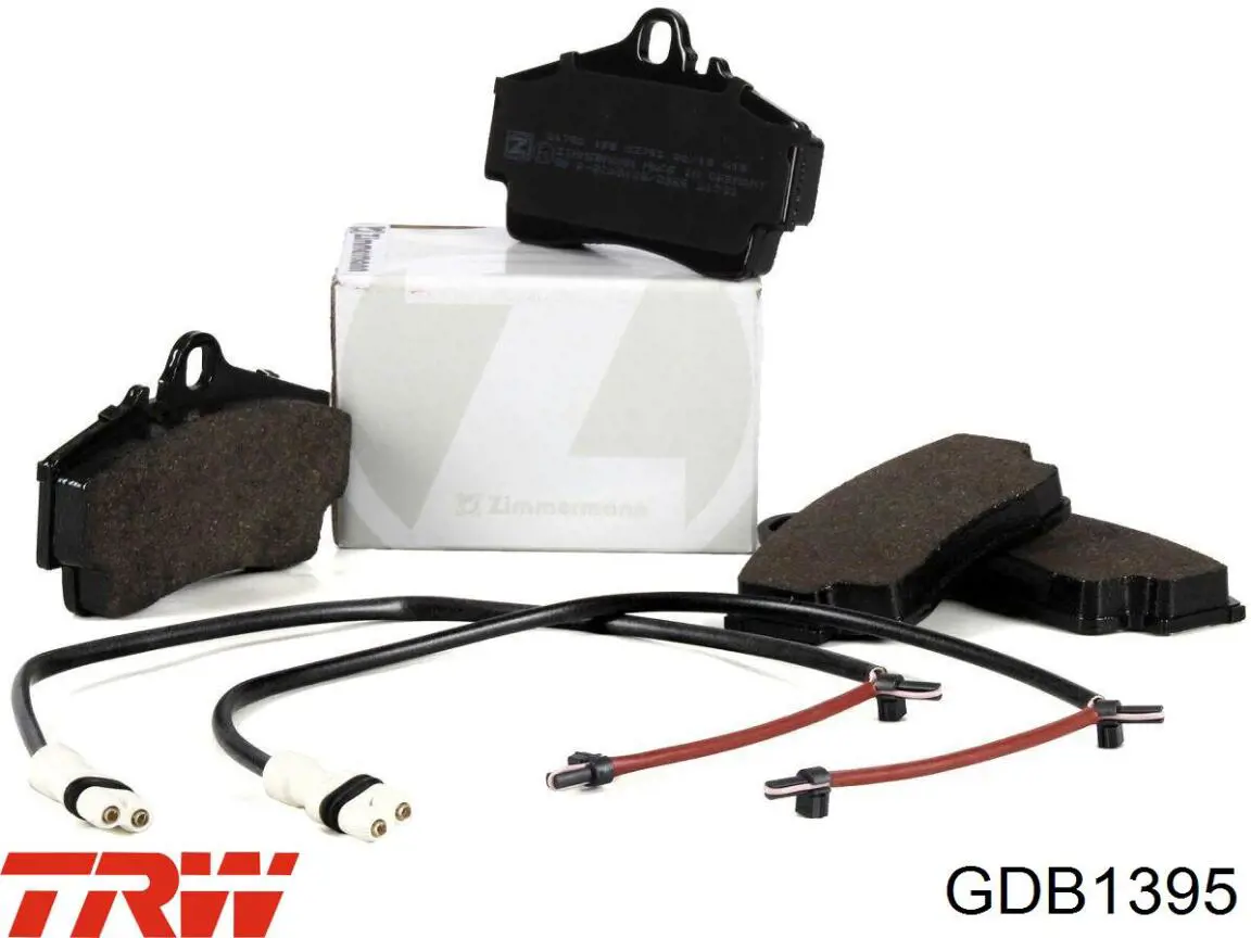 Задние дисковые колодки TRW GDB1395