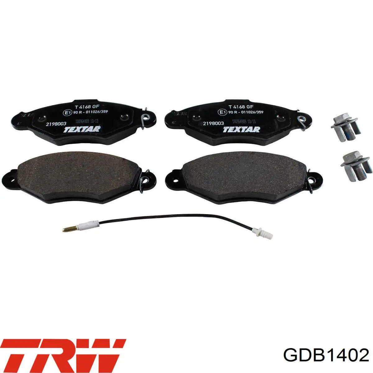 Тормозные колодки TRW GDB1402