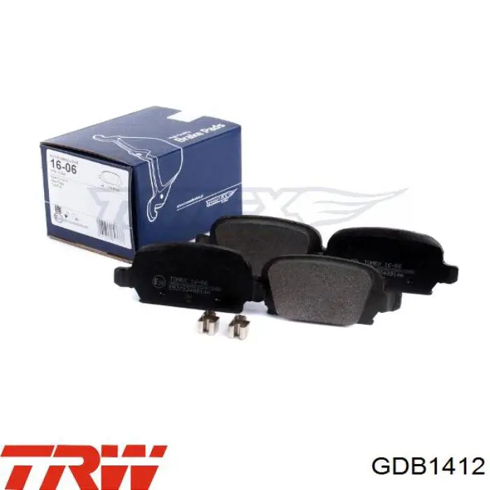 93188452 Opel Колодки тормозные дисковые комплект