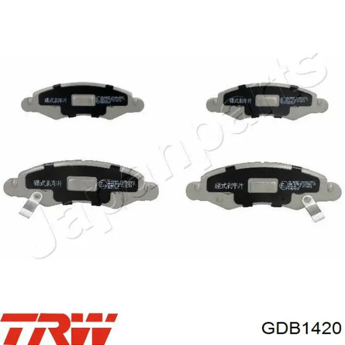 Тормозные колодки TRW GDB1420