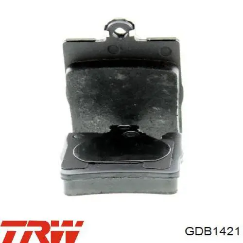 Купить GDB1421 TRW Колодки тормозные задние, дисковые