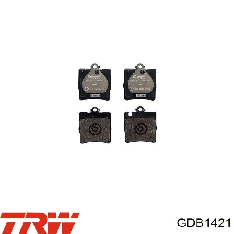 Колодки дисковые  TRW GDB1421 цена, от 25.36 USD