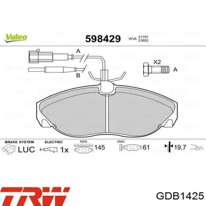 Тормозные колодки Samko 5SP773