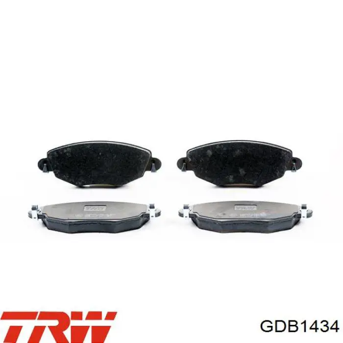 Купить GDB1434 TRW Колодки тормозные