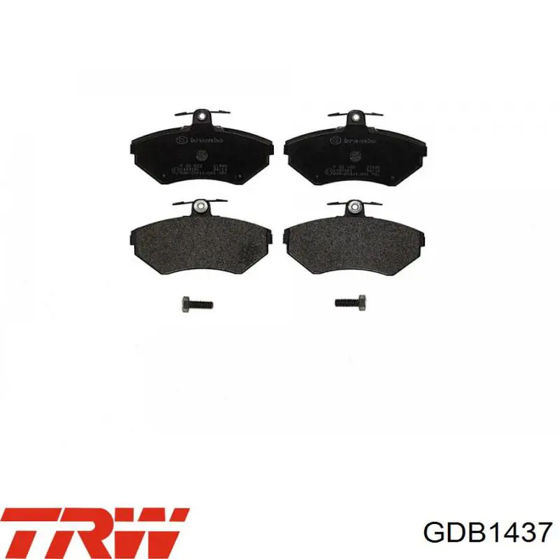 Тормозные колодки TRW GDB1437