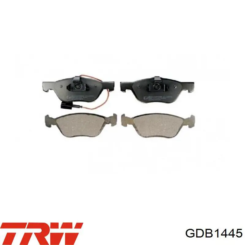 Тормозные колодки TRW GDB1445