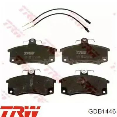 Купить GDB1446 TRW Колодки тормозные