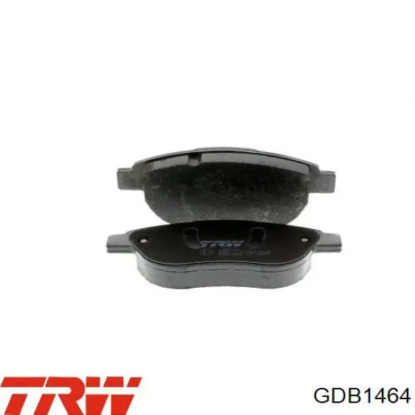 Передние тормозные колодки GDB1464 TRW