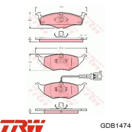 Купить 301734 VALEO Колодки тормозные