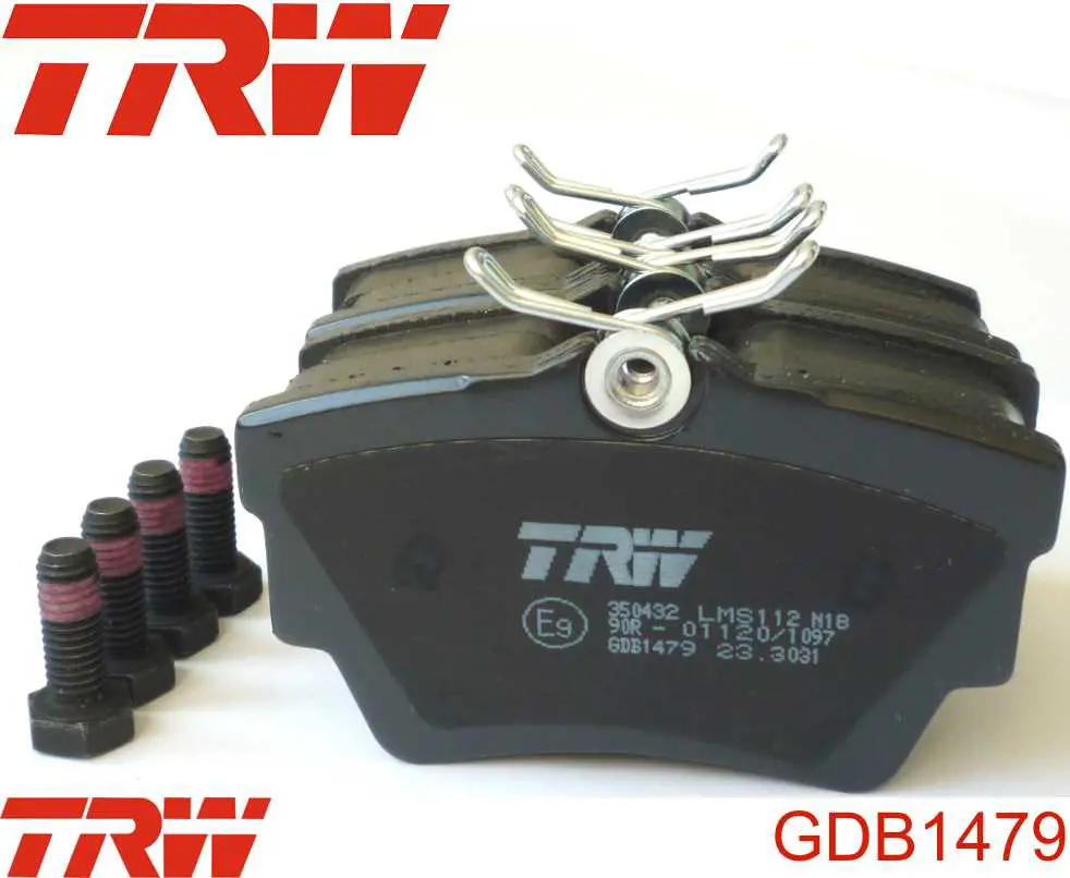 Колодки дисковые  TRW GDB1479 цена, от 28.61 USD