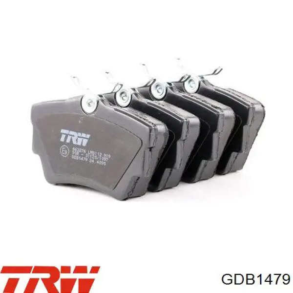 Задние тормозные колодки GDB1479 TRW