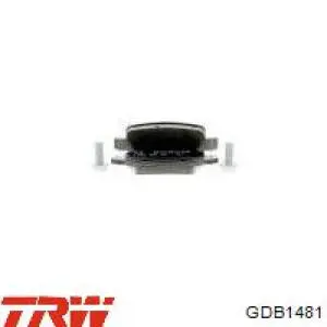 Задние тормозные колодки 1694201720 Mercedes