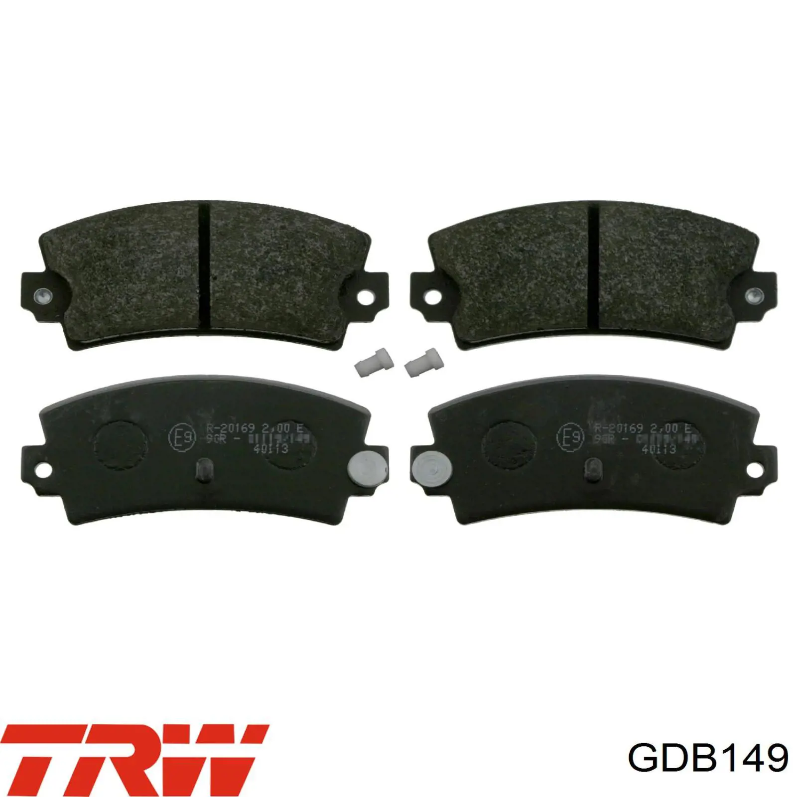 Купить BDS175 Starline Колодки тормозные задние, дисковые
