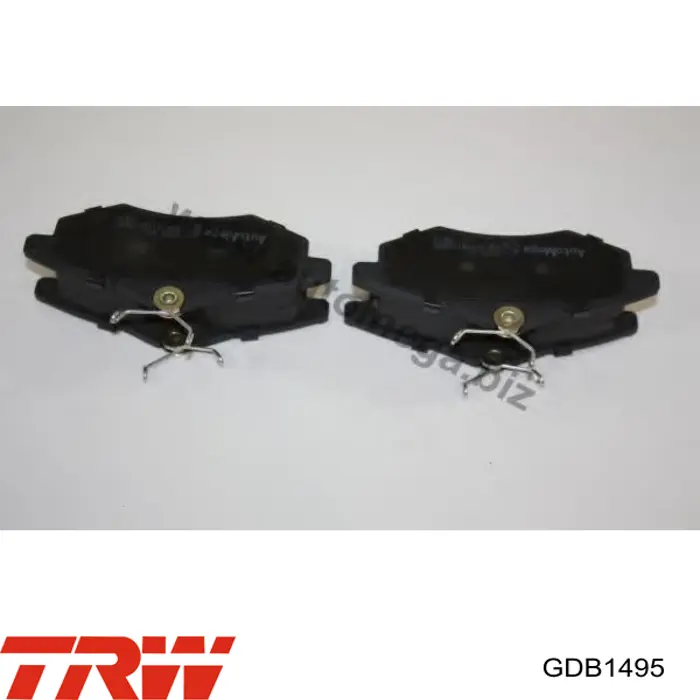 Купить GDB1495 TRW Колодки тормозные
